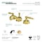 Kingston Brass KS1162TL 8" Widespread Bathroom Faucet, Polished Brass KS1162TL - alternate 2